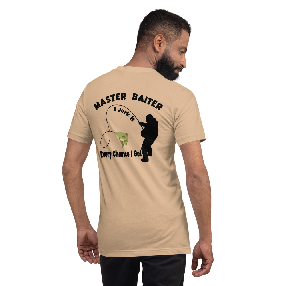 Master Baiter(BLACK LETTERS)T-Shirt – Creative Printing Redesigns